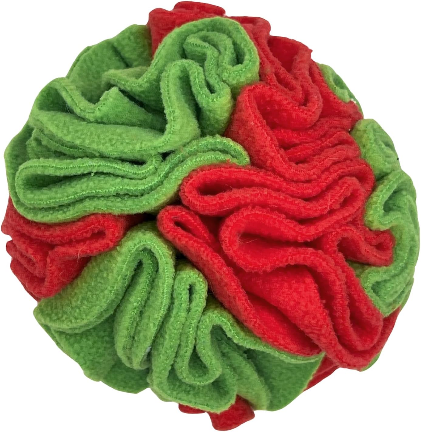 Snuffle Interactive Foraging Dog Puzzle Ball Toy for Puppy and Adult
