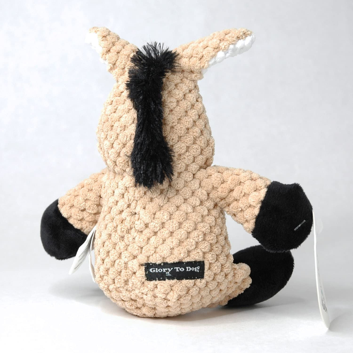 Glory To Dog Barnyard Donkey Plush Small Dog Toy